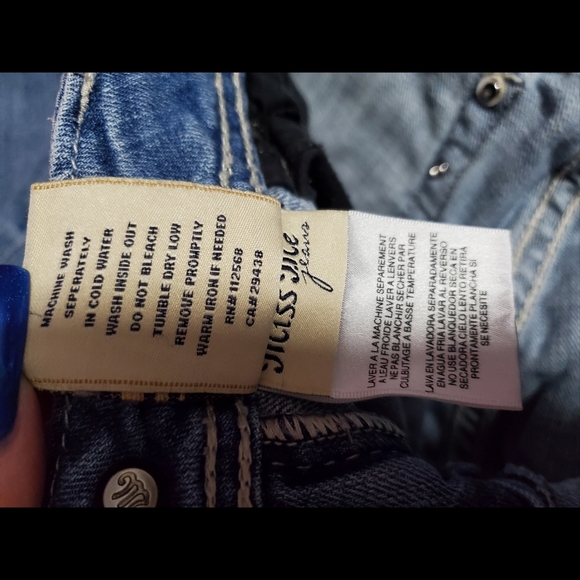 Miss Me denim jeans- Angel wings - Picture 8 of 10